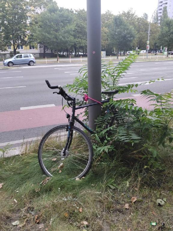 Foto zur Meldung: Abfall - Schrottfahrräder liste