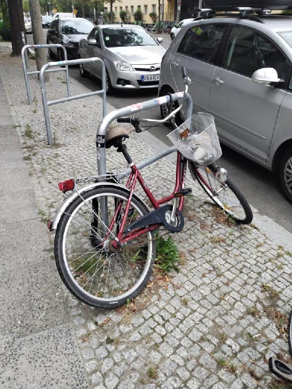 Foto zur Meldung: Abfall - Schrottfahrräder liste