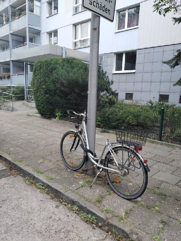 Foto zur Meldung: Abfall - Schrottfahrräder liste