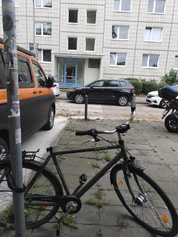 Foto zur Meldung: Abfall - Schrottfahrräder liste