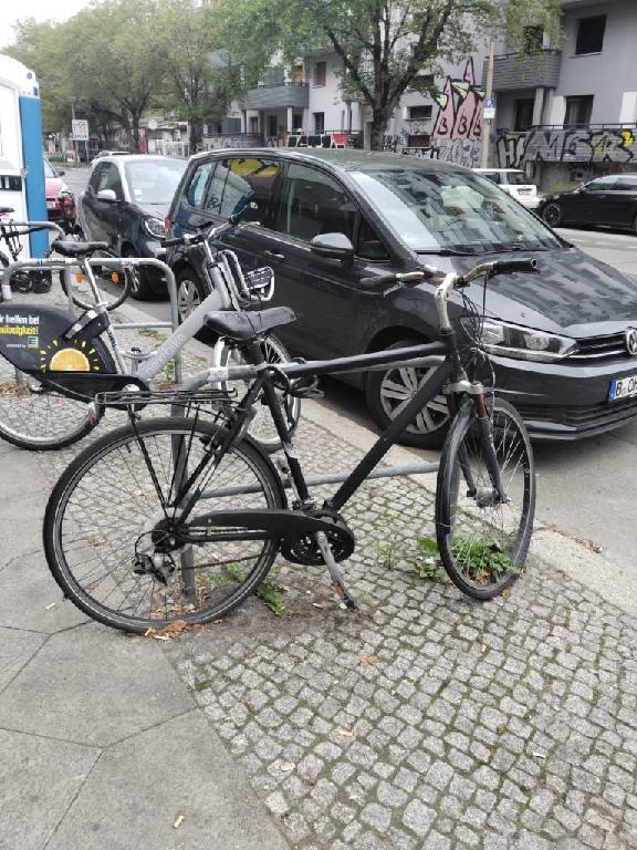 Foto zur Meldung: Abfall - Schrottfahrräder liste