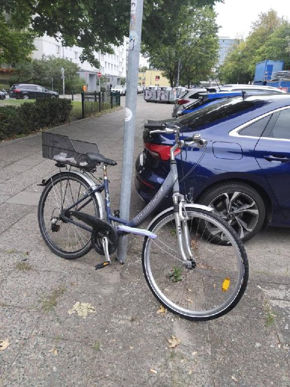 Foto zur Meldung: Abfall - Schrottfahrräder liste