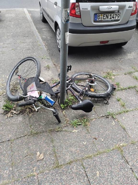 Foto zur Meldung: Abfall - Schrottfahrräder liste