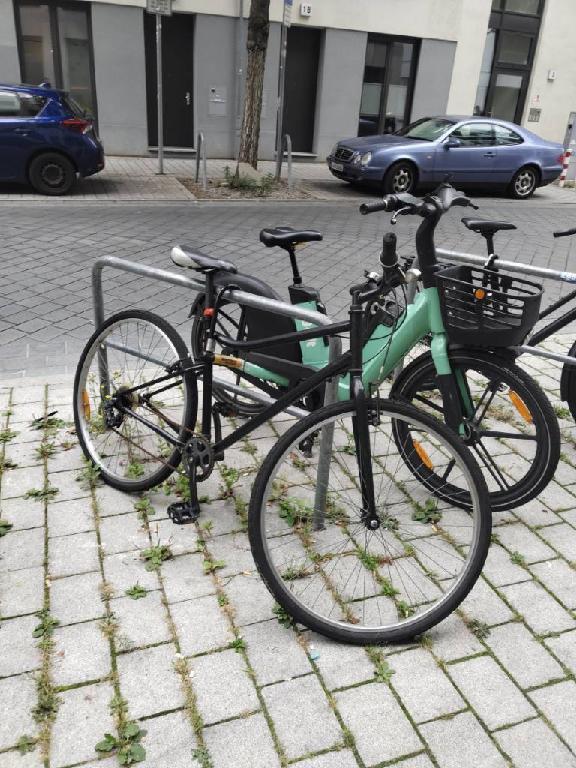 Foto zur Meldung: Abfall - Schrottfahrräder liste