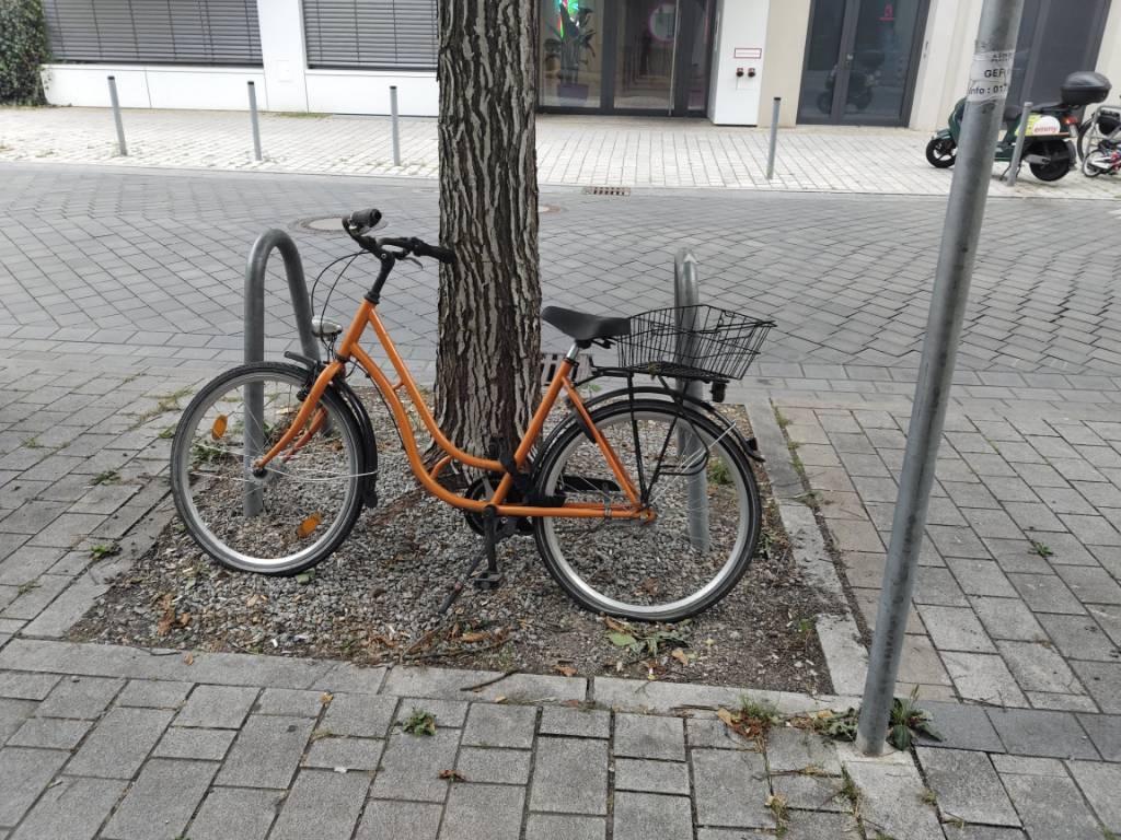 Foto zur Meldung: Abfall - Schrottfahrräder liste