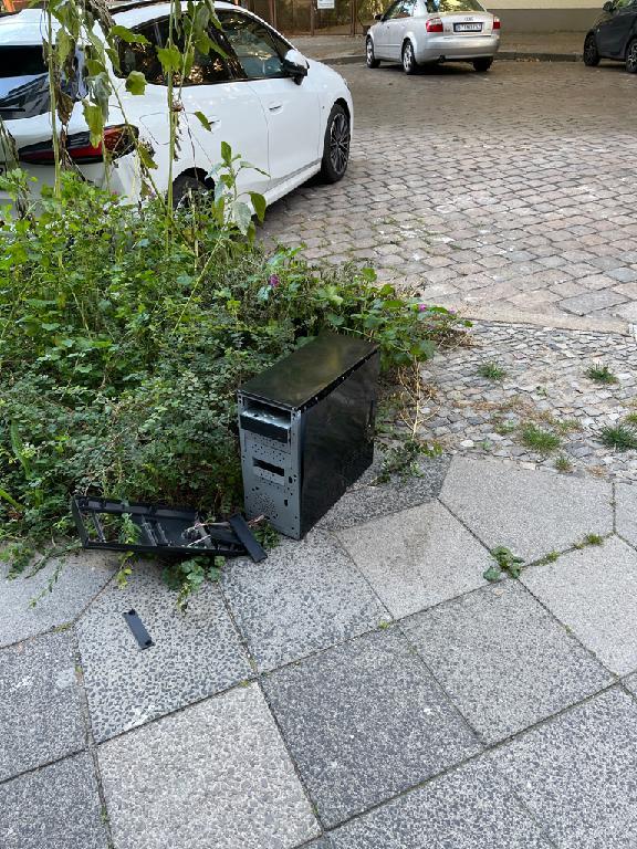 Foto zur Meldung: Abfall - Elektroschrott