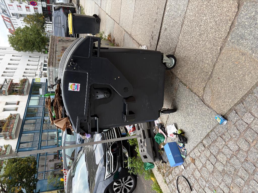 Foto zur Meldung: Sondernutzung - Abfallcontainer
