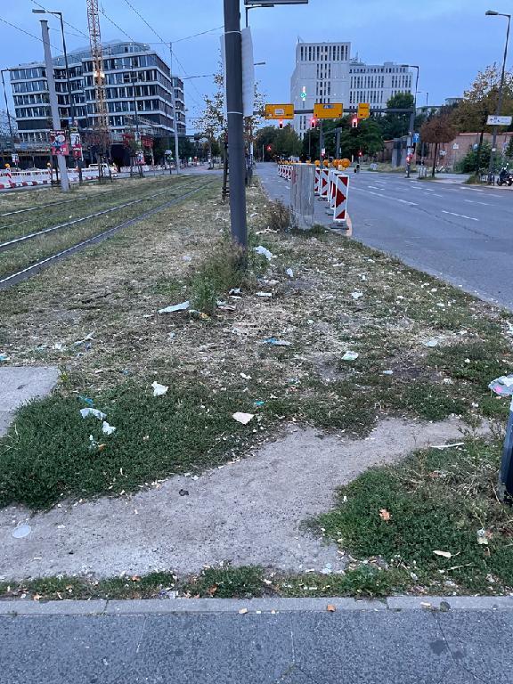 Foto zur Meldung: Straßenaufsicht - Mangelnde Straßenreinigung