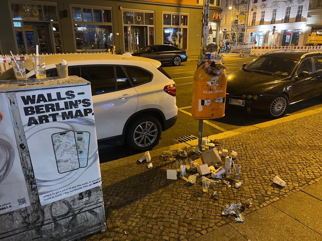 Foto zur Meldung: Abfall - Papierkörbe