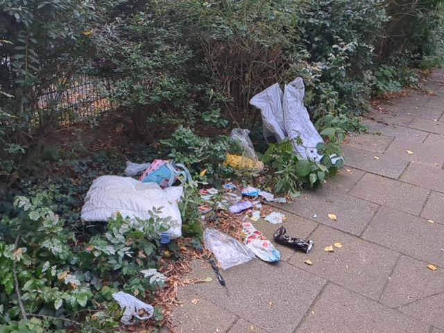 Foto zur Meldung: Abfall - Müllablagerung