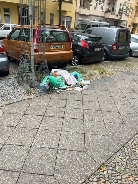 Foto zur Meldung: Abfall - Müllablagerung